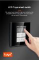 Tuya LCD WIFI Smart Touch Wall Switch. 