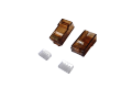 D-LINK Cat6 UTP RJ45 Modular Plug (Brown Color) NPG-C61BRO502-100 Box 100 Units. 