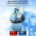 Universal Mobile Phone Pubg Cooling Fan Mobile Phone Radiator Gaming Phone Cooler Adjustable Portable Fan Heat Sink Phone Accessories with RGB Light. 