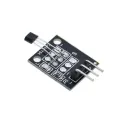 Small PCB Hall Effect Sensor Module A3144E 49E 3 Pin Hall Sensor Hall Effect Detection Magnetic Switches Speed Counting Sensor Module For Arduino 3 Pin Leads. 