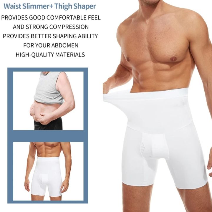 Men%20Body%20Shaper%20Tummy%20Control%20Compression%20Shorts%20Belly%20Slimming%20Shapewear%20Abdomen%20Reducer%20Panties%20Fitness%20Boxer%20Pants%20Underwear%20-%20Image%202