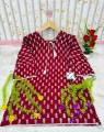 M.U.C.Attractive one piece kurti from the new collection.