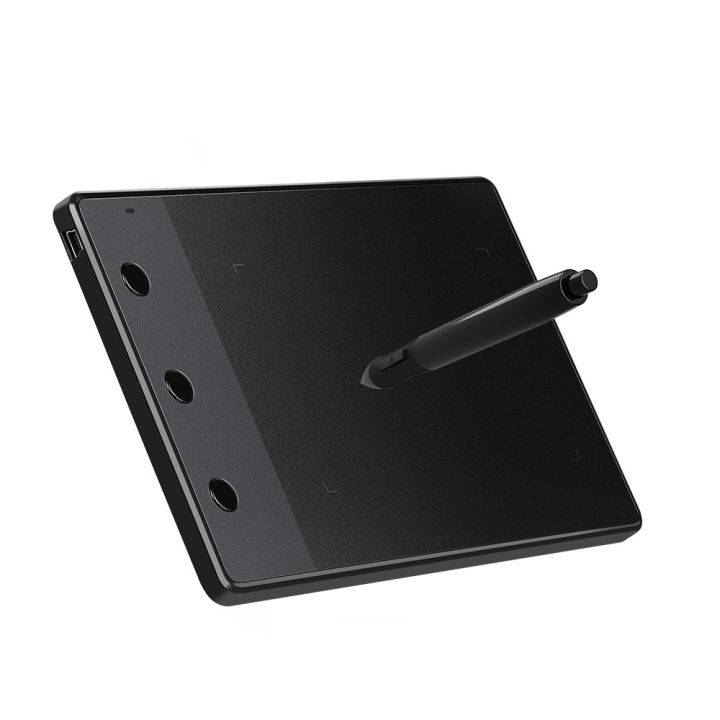 Huion H420 4x2.23 Inch Professional Graphics Drawing Tablet Signature Pad Board - black