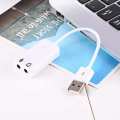 White USB 2.0 Channel Virtual 7.1 effect Xear 3D Audio Sound Card Adapter For XP. 