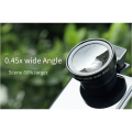 Phone Camera Lens 0.45X Ultra Wide Angle + 12.5X Macro Lens Universal Clip-on Camera Lens for Most Smartphones Rose Gold. 