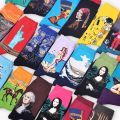 Cotton Socks Men Starry Night Winter Retro Women Personality Art Van Gogh Socks Oil Painting Socks Funny Happy Socks Male socken. 