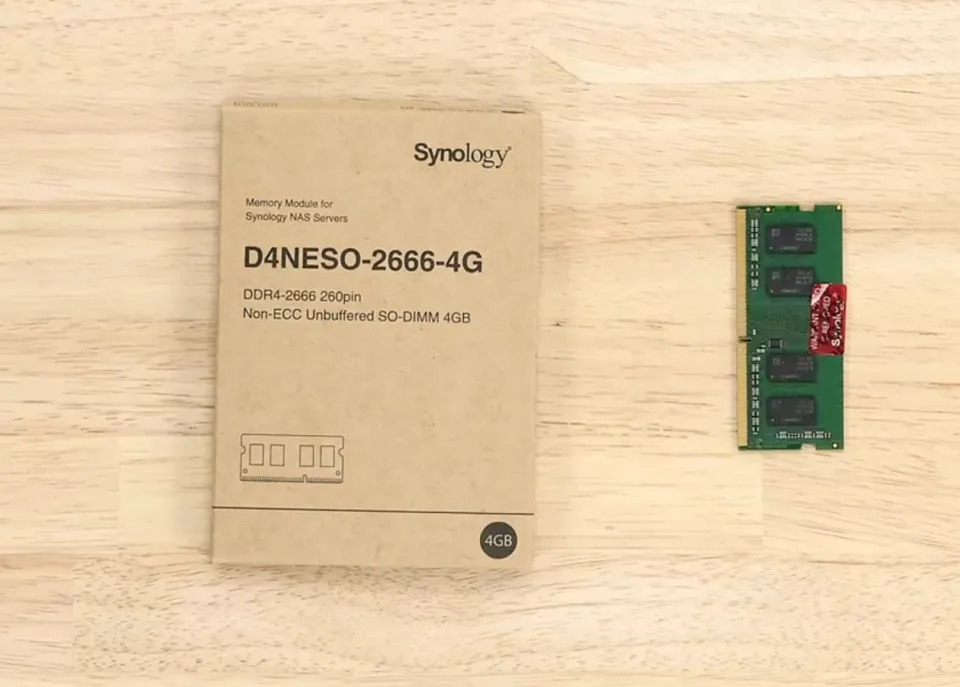 Synology RAM D4NESO-2666-4G | Acheter sur
