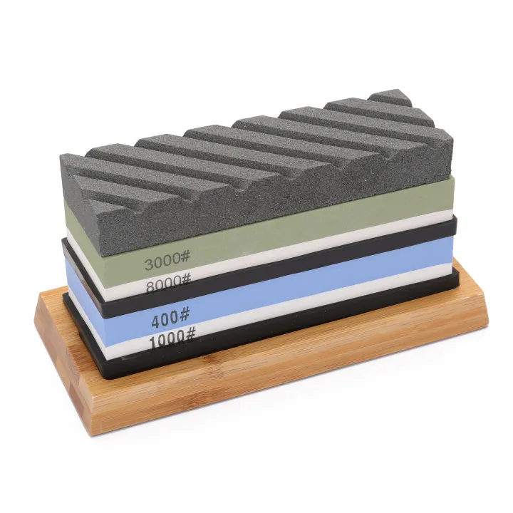 KOGEEK%20400#/1000#%203000#/8000#%20Premium%20Whetstone%20Cut%20Sharpening%20Stone%20Set%20Sharpener%20for%20All%20Blade%20Non%20Slip%20Base%20Cutter%20Sharpener%20-%20Image%202