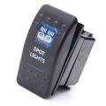 2 Pcs Car Boat ARB Carling Dual LED Back Light Rocker Switch SPST ON-OFF 12/24V CE 10A - Size1 & Size3.