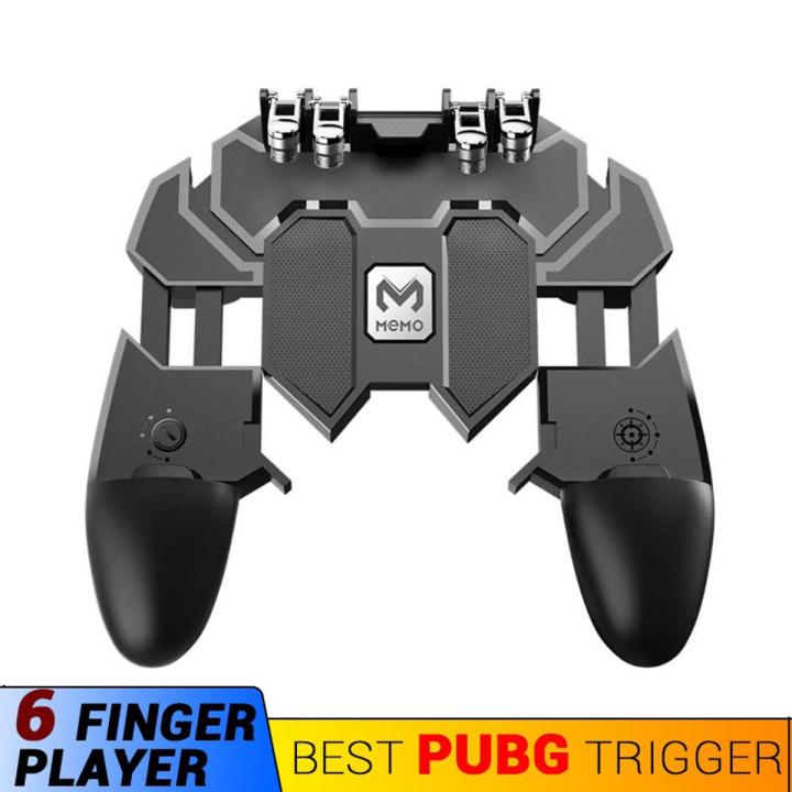 【Ready Stock】 AK66 Six Finger Mobile Game Controller Button Joystick ...