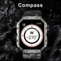 IWO Pro GW55 Smart Watch Men Outdoor Sports 2.02 Inch Large Screen IP68 Waterproof Compass Heart Rate Monitor Smartwatch. 