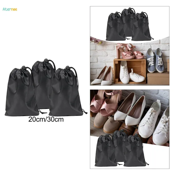 3%20Pieces%20Shoes%20Bag%20Travel%20Shoe%20Bags%20Polyester%20Portable%20Shoe%20Bags%20Drawstring%20for%20Shoes%20Sundries%20-%20Image%205