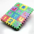 36Pcs Puzzle Mat Children Alphabet Numbers Puzzles Crawling Foam Floor Mat Education Toy Interactive Toy, Brain Teaser, Kids'.