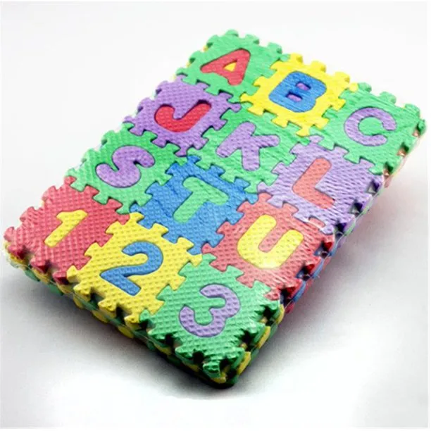 36Pcs%20Puzzle%20Mat%20Children%20Alphabet%20Numbers%20Puzzles%20Crawling%20Foam%20Floor%20Mat%20Education%20Toy%20Interactive%20Toy,%20Brain%20Teaser,%20Kids'%20-%20Image%205