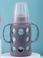 Baby Glass Feeder Bottle Small, Medium, Large (0–6 Months+) – Premium Regular Neck Baby Feeder Glass Bottle 60ml 120ml & 240ml Available.