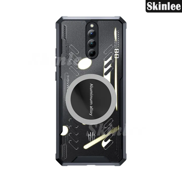Phone%20case%20For%20ZTE%20Nubia%20Redmagic%208S%20Pro%20Plus%20Back%20cover%20Hard%20Clear%20Transparent%20with%20Car%20Navigation%20Holder%20Ring%20Shockproof%20Handphone%20Housing%20For%20Red%20magic8%20Pro%20Plus%20Cover%20cases%20-%20Image%203