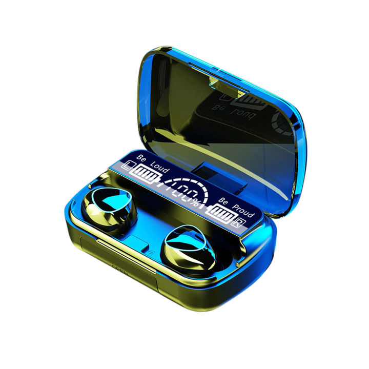 M10 TWS Wireless Earbuds Touch Bluetooth Earplugs -Black Colour -GFG