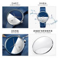 SK couple watch three-needle belt men's and women's pair watch fashion contrast minimalist quartz watch waterproof watch cross-border 9016.