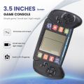 Handheld 3.5in LCD Brick Game Player with Built-in 23+26 Games(Black). 