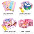 Kids Puzzle 3D Puzzle Handmade DIY Paper Puzzle Model Baby Brain Development Educational Toys Kids Gift. 