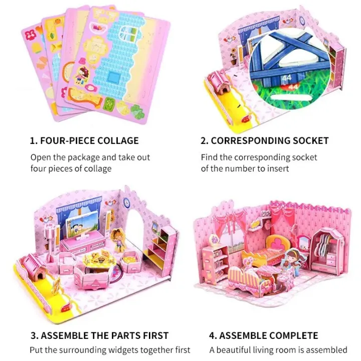 Kids%20Puzzle%203D%20Puzzle%20Handmade%20DIY%20Paper%20Puzzle%20Model%20Baby%20Brain%20Development%20Educational%20Toys%20Kids%20Gift%20-%20Image%203