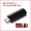 NM Card For Huawei Card Reader 2 in 1 Micro SD Card Reader Nano Memory Card Reader Connector USB 3.0 Laptop Nano SD Card.