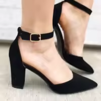 Premium Quality Women Sandals Casual Ladies Semi High Heels Shoes for Girls - Shoe For Women - Shoe For Women
