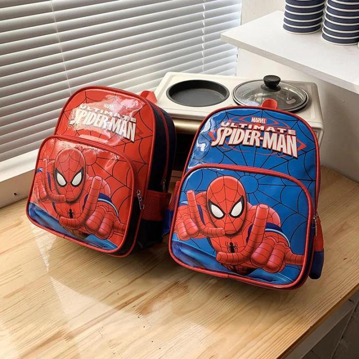 Disney%20Spiderman%20Children's%20Kindergarten%20Bags%20Boy's%20Backpack%203--6%20Years%20Old%20Girl%20Child%20Bag%20Baby%20Cartoon%20Children's%20Backpack%20Tide%20-%20Image%203