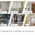 cloud pattern glue-free electrostatic glass paste cellophane living room window decoration stickers.