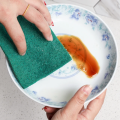 (Pack of 10pcs) Modern Bright Dish Washing Pad Green Scouring Pad Dish Cleaning Scrubber Scouring Pads for Dishes Kitchen Scrubbers & Metal Grills - Majuni. 