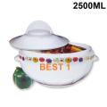 KIAM Galaxy Stainless Steel Food Hot pot - 2500 ML. 