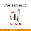 Power button For Samsung Galaxy Note 8 N950 F Note 9 N960 F Power and Side Button Keys button on off volume up and down button on the side Replacement Part.