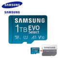 ♥100%Original Product+FREE Shipping+COD♥ 100% Original Samsung Micro SD Card EVO Select Endurance Memory Card 64GB 128GB 256GB 512GB 1024GB SDXC Class 10 U3 High Speed.