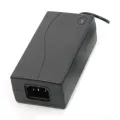Input AC 100-240V 50/60Hz Output DC 12V 4A Power Adapter Black. 
