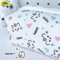 Simple Happy Pencil Case Ins High-value Cute Girl Student Makeup Bag Large Capacity Stationery Storage Bag.