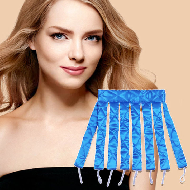 Octopus Curling Rod Headband Curls Silk Ribbon Sleeping Wave No Heat Curls Ribbon Lazy Hair Curler Hair Rollers Bayline