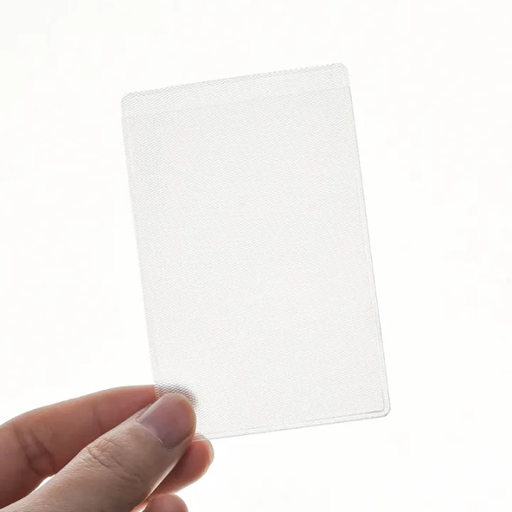 10pcs%20Waterproof%20Transparent%20Card%20Holder%20PVC%20Frosted%20Anti-magnetic%20Card%20Cover%20Business%20Credit%20ID%20Cards%20Card%20Protector%20Sleeves%20-%20Image%209
