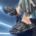 Men Summer Slippers Casual Sneakers Thick Sole Garden Clogs Super Light Injection EVA Men Shoes Outdoor Big Size Beach Slippers.