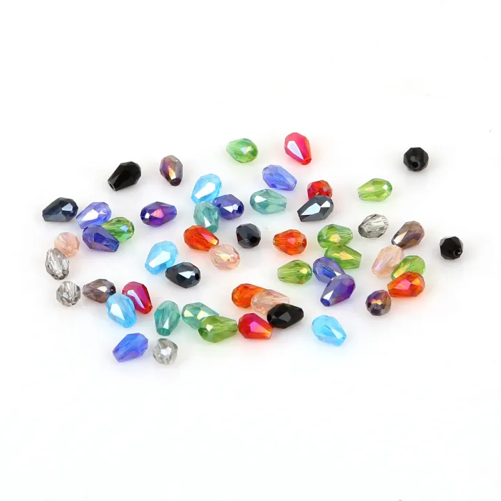 65-98Pcs%20Teardrop%20Austria%20Faceted%20Crystal%20Beads%20Glass%20Beads%20Loose%20Spacer%20Beads%20For%20Jewelry%20Making%20-%20Image%203
