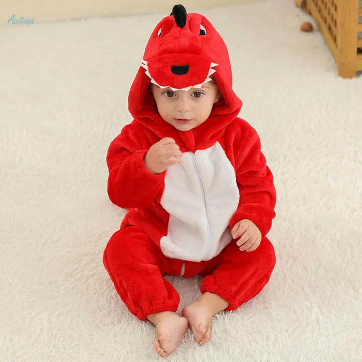 Infant%20Bodysuit%20Jacket%20Kids%20Hooded%20Romper%20for%20Sleeping%20Boys%20for%2080cm%20to%2090cm%20-%20Image%202