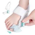 UM Bunion Corrector for Women Big Toe, Orthopedic Toe Straighteners for Men, Adjustable Bunion Splint for Bunion Relief with Knob Correction, Inner Silicone Pad and Anti-slip Heel Strap(1PC).
