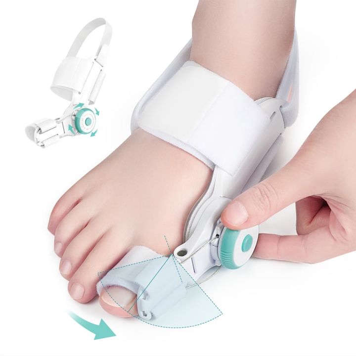 UM%20Bunion%20Corrector%20for%20Women%20Big%20Toe,%20Orthopedic%20Toe%20Straighteners%20for%20Men,%20Adjustable%20Bunion%20Splint%20for%20Bunion%20Relief%20with%20Knob%20Correction,%20Inner%20Silicone%20Pad%20and%20Anti-slip%20Heel%20Strap(1PC)%20-%20Image%202