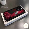 MissConnie Cool Cartoon Spider-Man Phone Cover Compatible For IPhone 16 13 11 15 14 12 Pro Max 7Plus X XR 7 6 15 8 6S Plus XS MAX SE 2020 Trend Brand Anime Marvel Angel Eyes Shockproof Soft Case. 