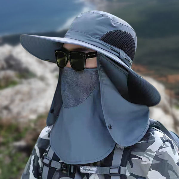 1pcs%20Summer%20Sun%20Hats%20UV%20Protection%20Outdoor%20Fishing%20Cap%20for%20Men%20Women%20with%20Adjustable%20Headgear%20-%20Image%203