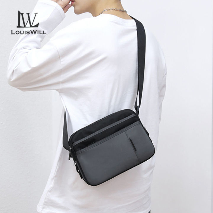 LouisWill%20Men%20Bag%20Fashion%20Single-shoulder%20Bag%20Multi-pocket%20Men's%20Messenger%20Bag%20Casual%20Handbag%20Men's%20Bag%20Backpack%20Portable%20Crossbody%20Bag%20Small%20Bag%20Business%20Briefcase%20-%20Image%205
