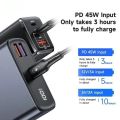 USAMS 30000mAh Power Bank 65W PD Fast Charging Powerbank Portable External Battery Phone Charger For iPhone iPad Samsung Xiaomi Huawe. 