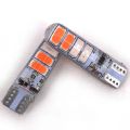 Universal 12V T10 dual Flashing Perking Led Gel Light For Motorcycles Bike Cars  1pcs. 