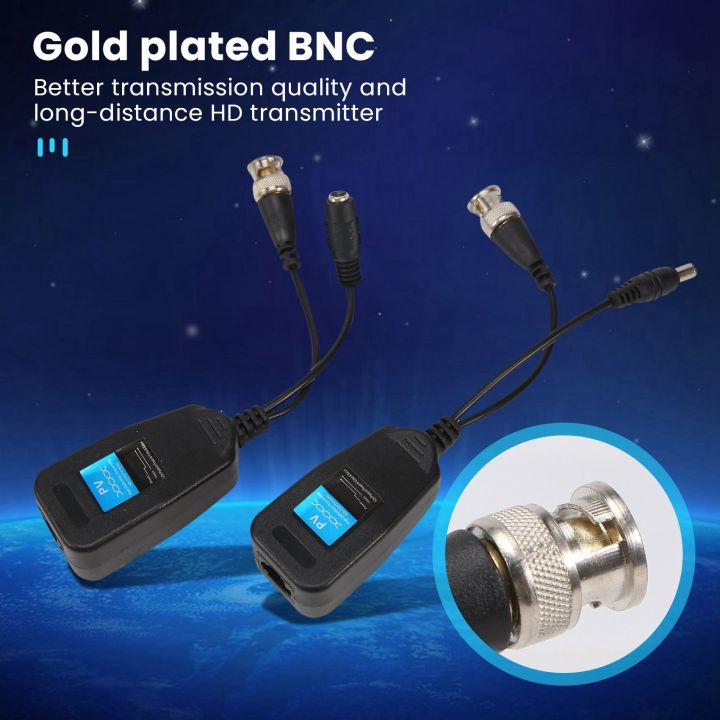 2X%20HD-CVI/TVI/AHD%20Passive%20Video%20Balun%20with%20Power%20Connector%20-%20Image%208