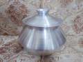 Pakistani Alusafe 23x16cm Pure Aluminium Cookware Bone(Patil) With Aluminium Lid. Patil,Hari,Vater Patil, Rice Hari With Lid.Gift And Home Decoration. Model:R05..
