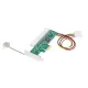 HXSJ PCI Express to PCI Adapter Card PCI-E to PCI Converter with 4Pin Power Supply. 
